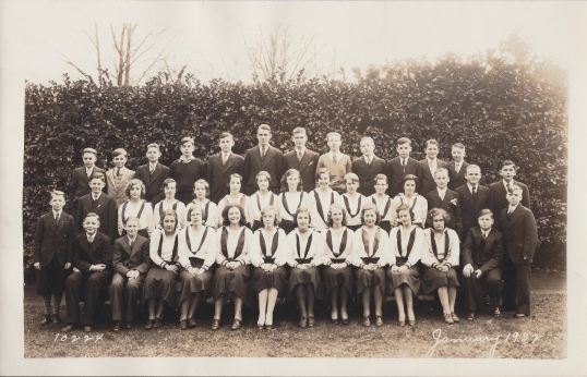 1932 West Queen Anne Class Picture